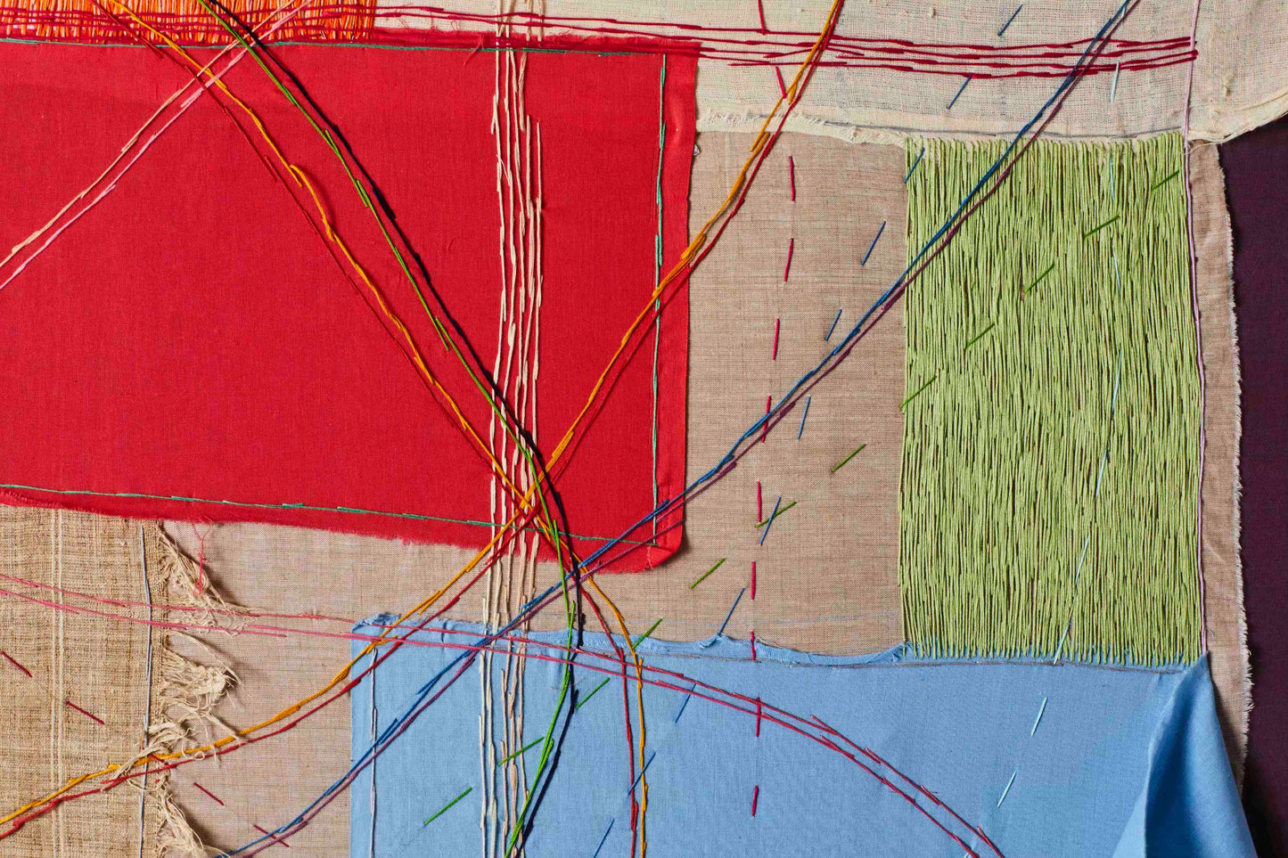 Section of Locale 4 - Trace 2, 2023, 16x24
